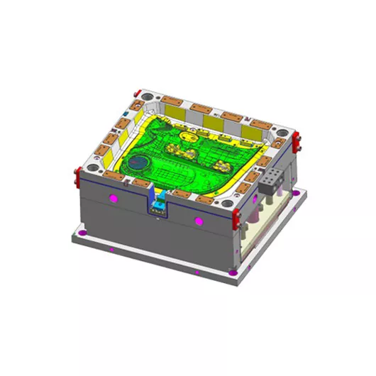 Autode uksepaneeli põhikorpuse sissepritsevorm