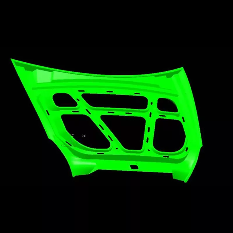 Autode kapoti sisemise paneeli stantsimine