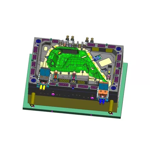 Autotööstuse vasaku külje paneeli tembeldamine