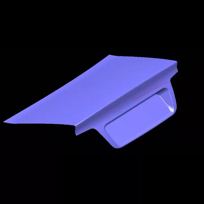 Autode pagasiruumi kaane välispaneeli stantsimine